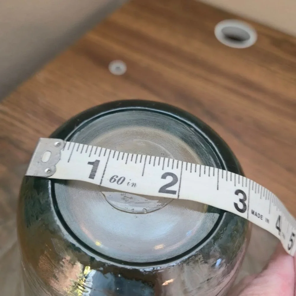 Leaf Design Lg Glass Bowl Centerpiece Decorative‎ Dish-Vase Aprox 14